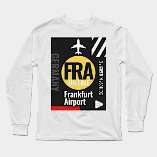 FRA airport Long Sleeve T-Shirt